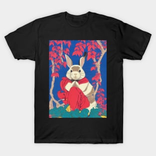 Autumn Rabbit Fall For You - Perfect Giant Rabbit Bunny Pet for the Season T-Shirt